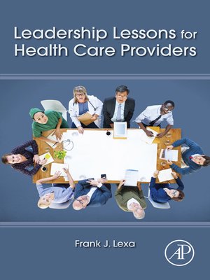 cover image of Leadership Lessons for Health Care Providers